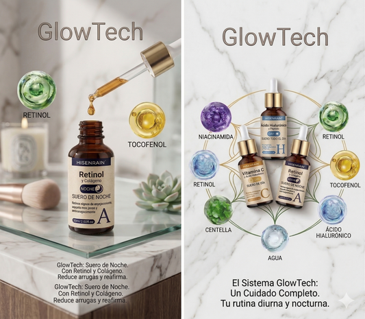 GlowTech™ | Pack Triple Acción: Glow & Anti-Edad